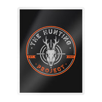 The Hunting Project - Blaze Orange - Stamp - Logo Sticker