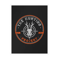 The Hunting Project - Blaze Orange - Stamp - Logo Sticker