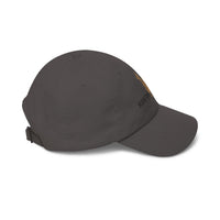 Hunting Project Dad Cap — Embroidered Deer Skull Baseball Hat - Black