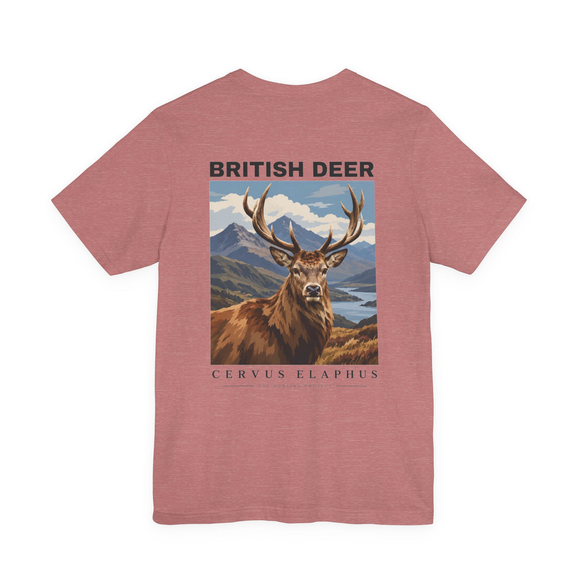 British Deer Series – Red Deer Stag T-Shirt