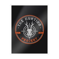 The Hunting Project - Blaze Orange - Stamp - Logo Sticker