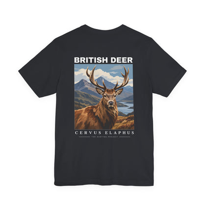 British Deer Series – Red Deer Stag T-Shirt