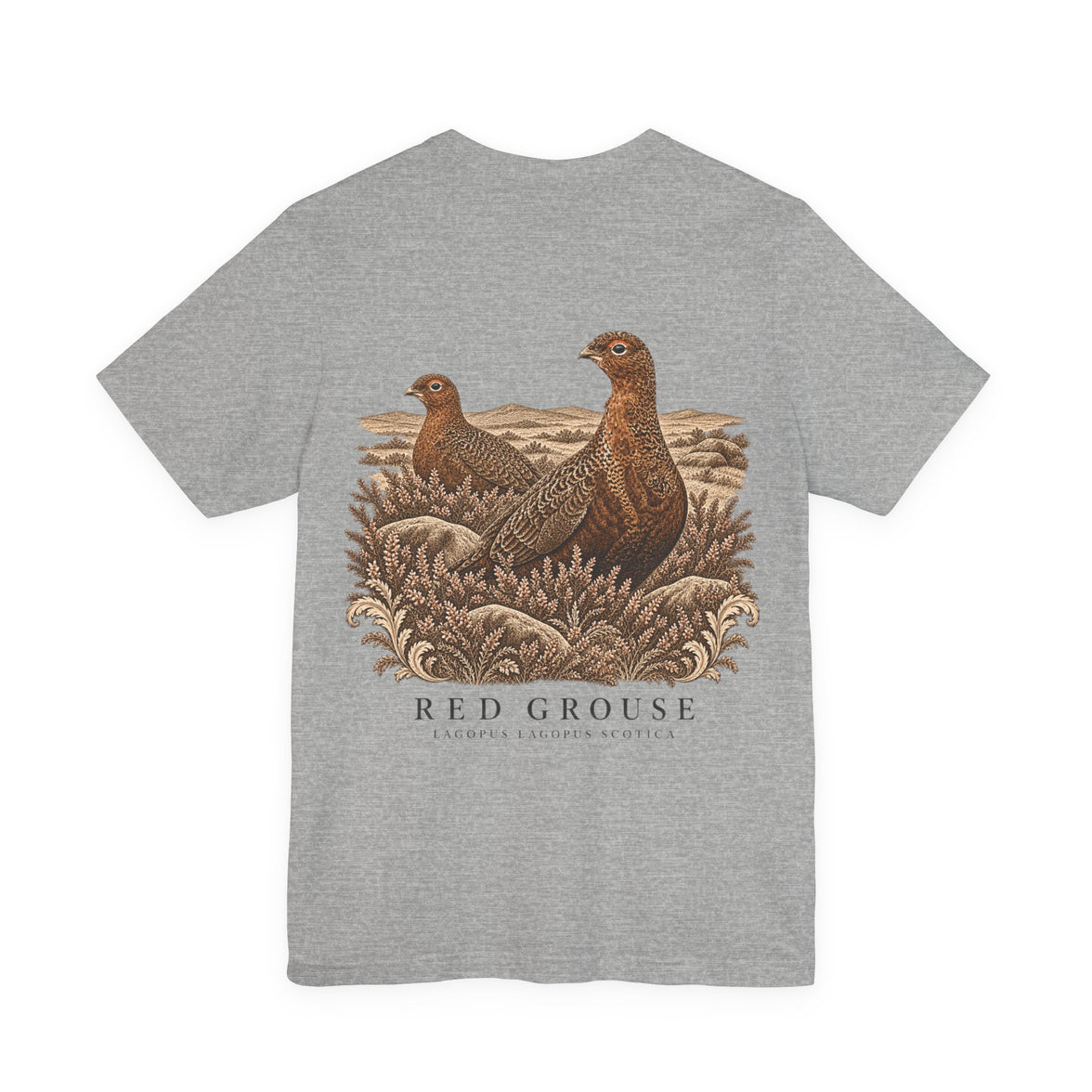 British Game Bird Series – Moorland Grouse T-Shirt