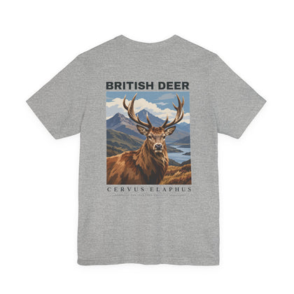 British Deer Series – Red Deer Stag T-Shirt