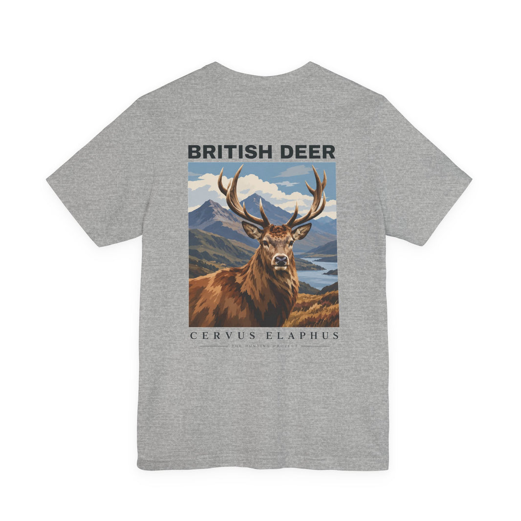 British Deer Series – Red Deer Stag T-Shirt
