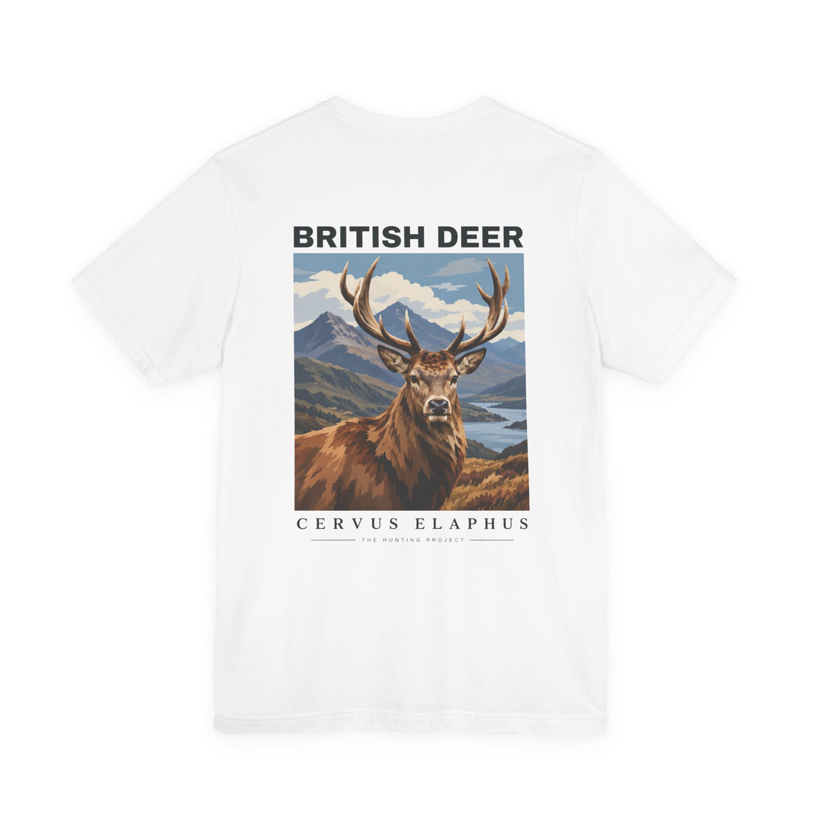 British Deer Series – Red Deer Stag T-Shirt