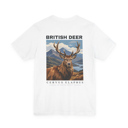British Deer Series – Red Deer Stag T-Shirt