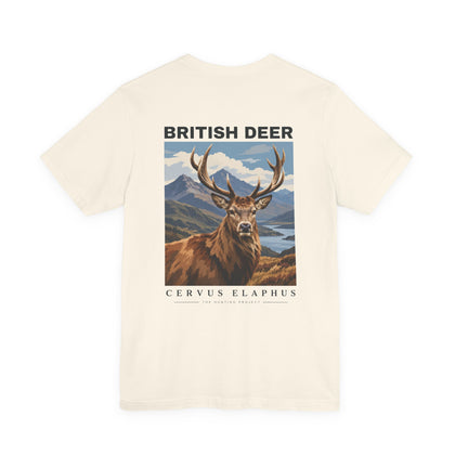 British Deer Series – Red Deer Stag T-Shirt