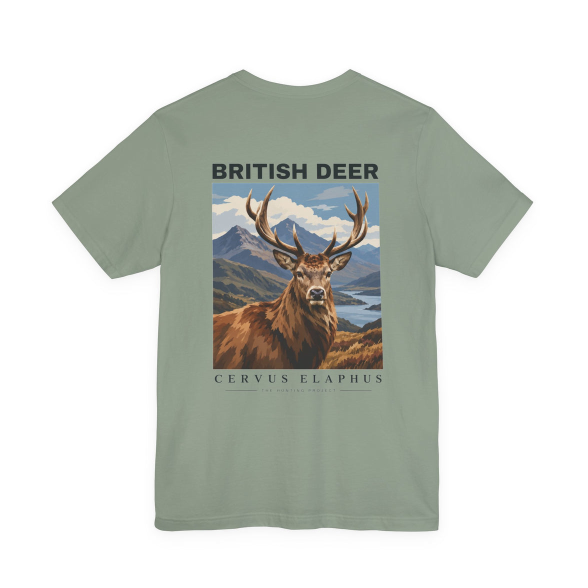 British Deer Series – Red Deer Stag T-Shirt