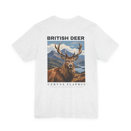 British Deer Series – Red Deer Stag T-Shirt