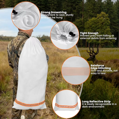 Premium Cotton Venison Bag | Breathable Deer Game Bag