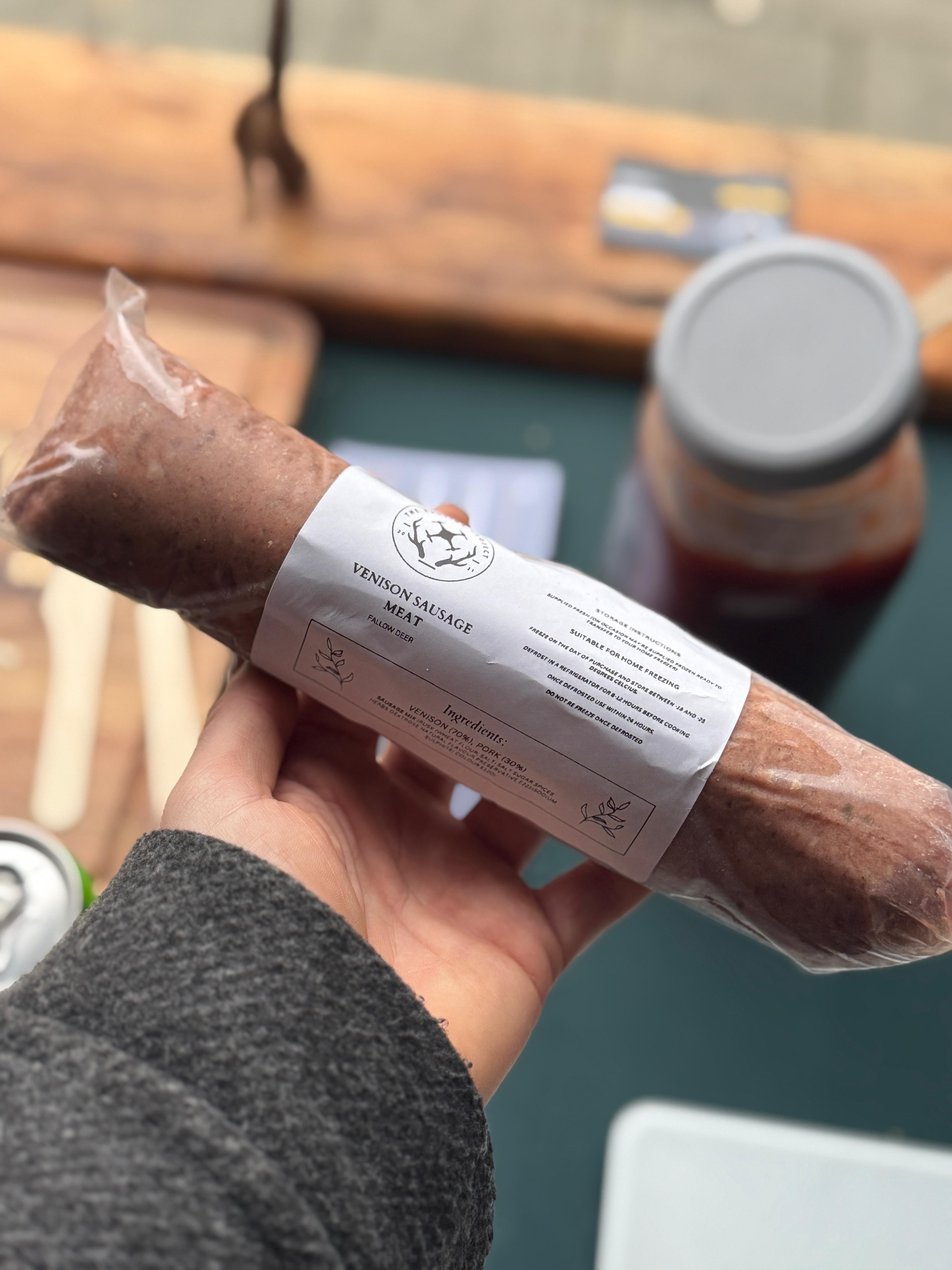 Caramelised Onion Wild Boar Sausage Meat - 500g