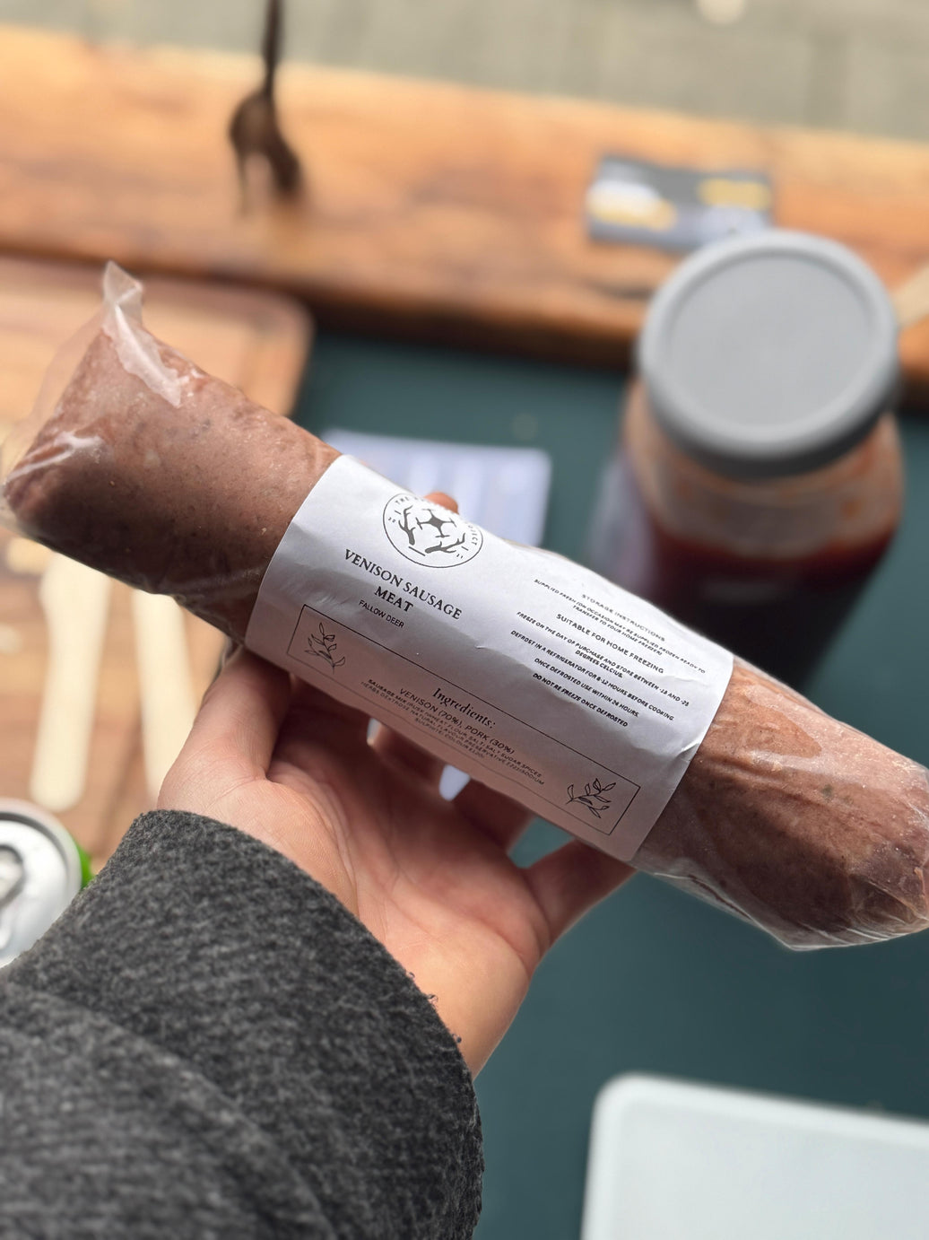 Caramelised Onion Wild Boar Sausage Meat - 500g